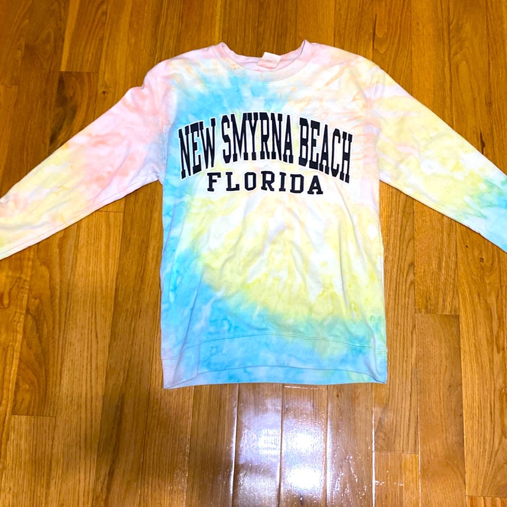 Tie dye crew neck for woman